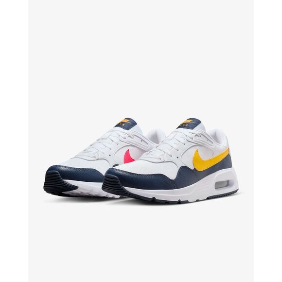 Nike Air Max SC HF4857-100 Sneakers Men's US 8 White Blue Running Shoes TF1349 - Picture 1 of 15